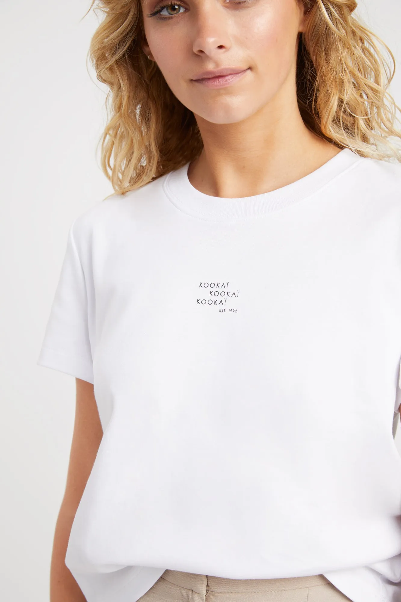 Triad Slim Tee sold by Kookai product image thumbnail 2