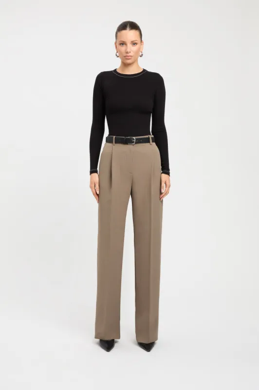 Contrast Long Sleeve Top sold by Kookai