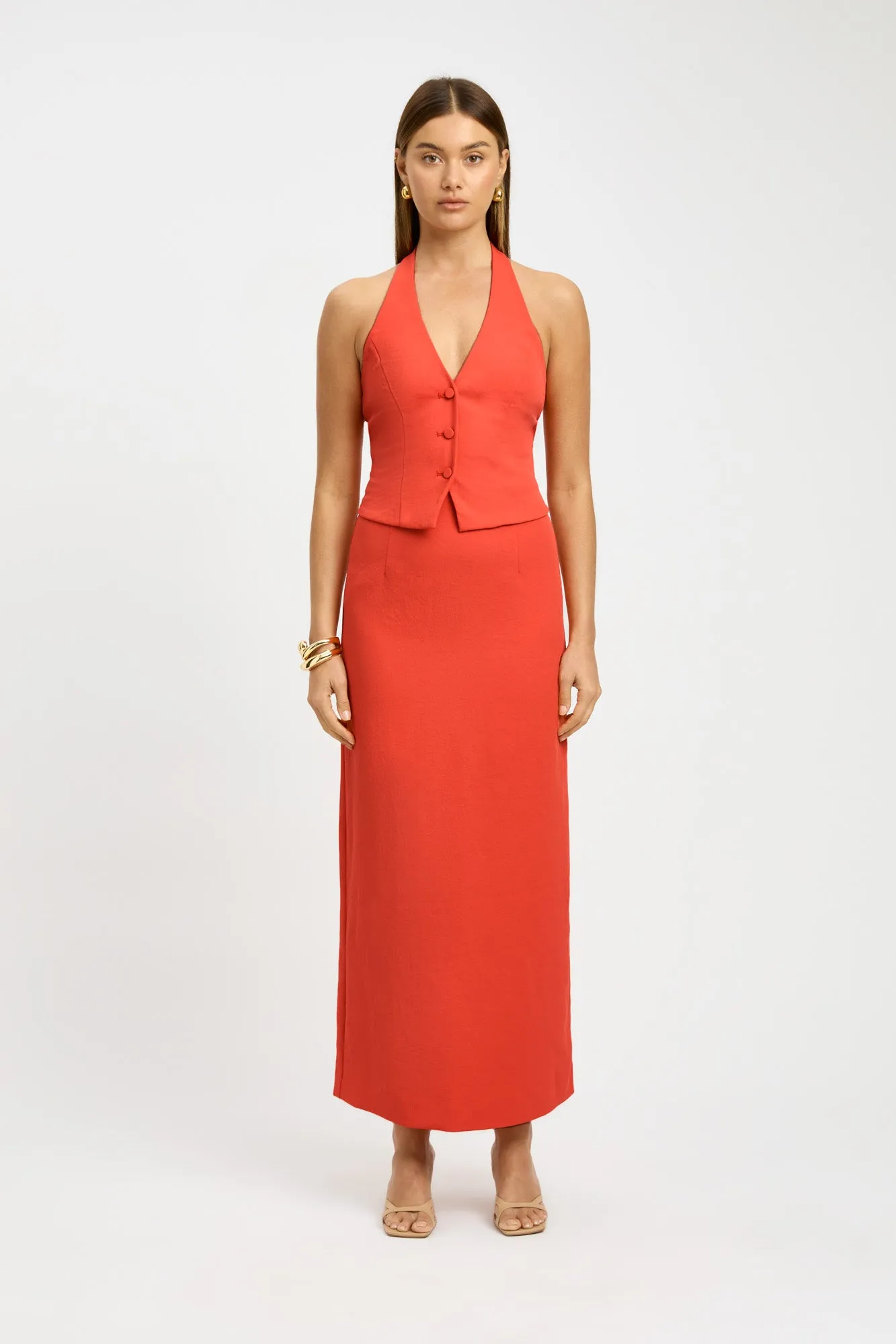 Ariel Midi Skirt sold by Kookai