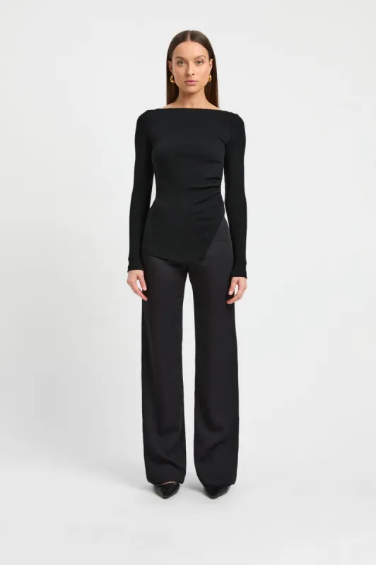 Theo Merino Wool Long Sleeve Top sold by Kookai