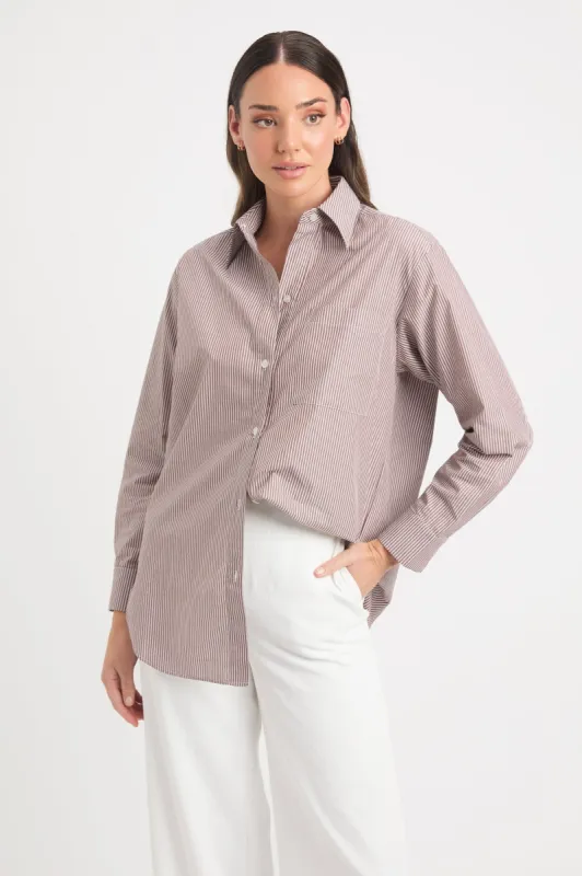 Gia Oversized Shirt sold by Kookai