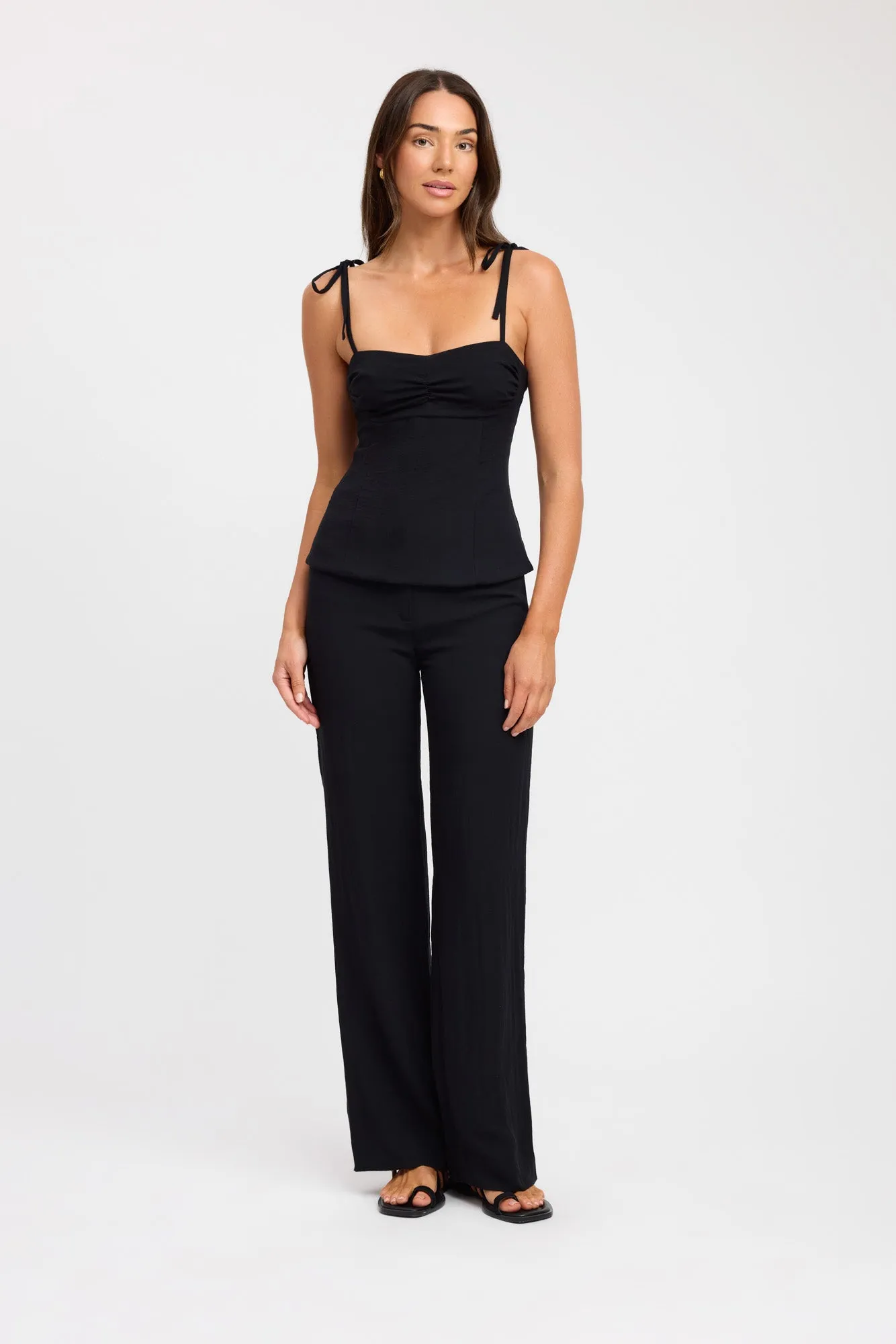 Hayman Tie Strap Top sold by Kookai