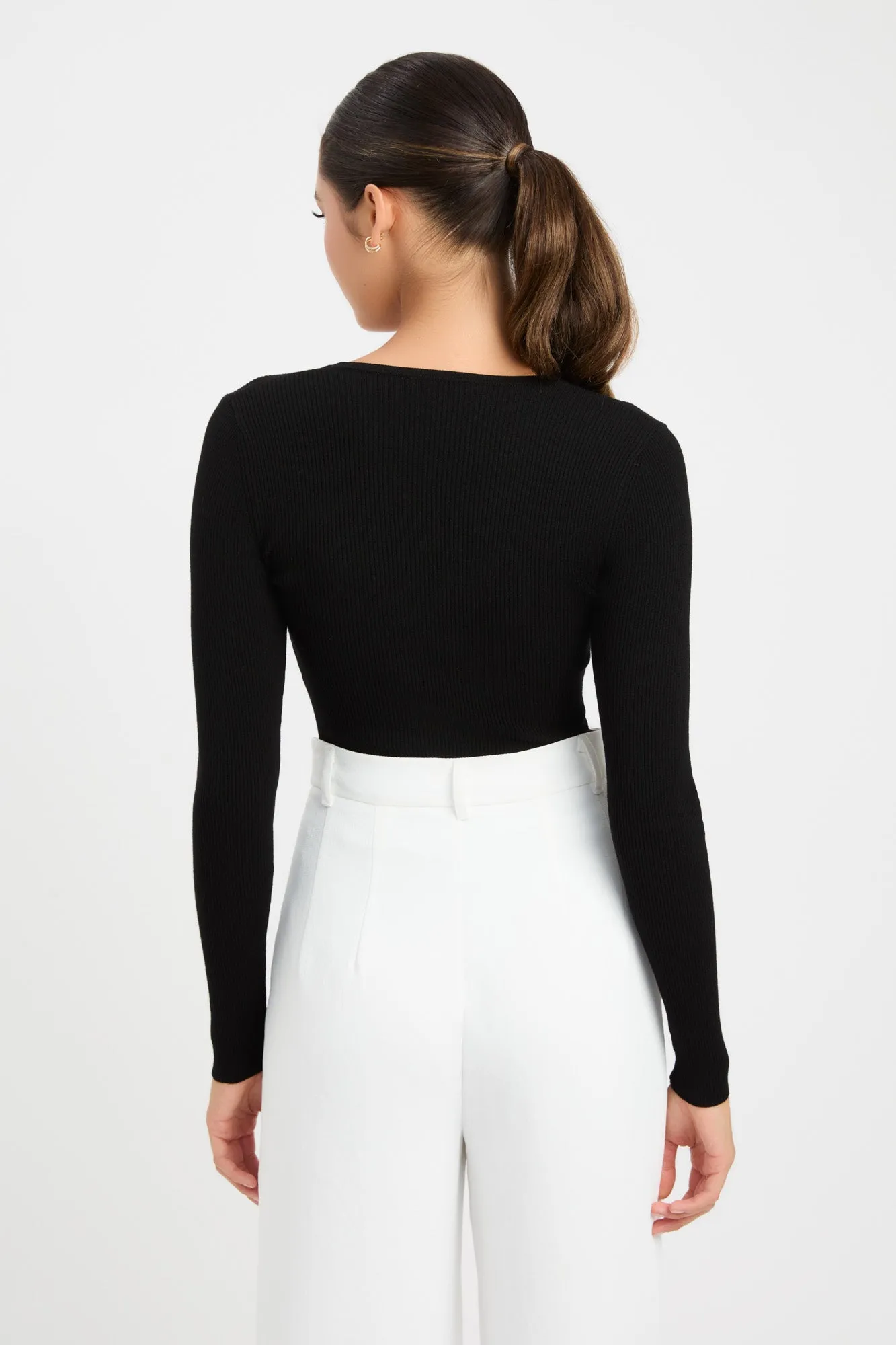 Lola Scoop Long Sleeve Top sold by Kookai product image thumbnail 3