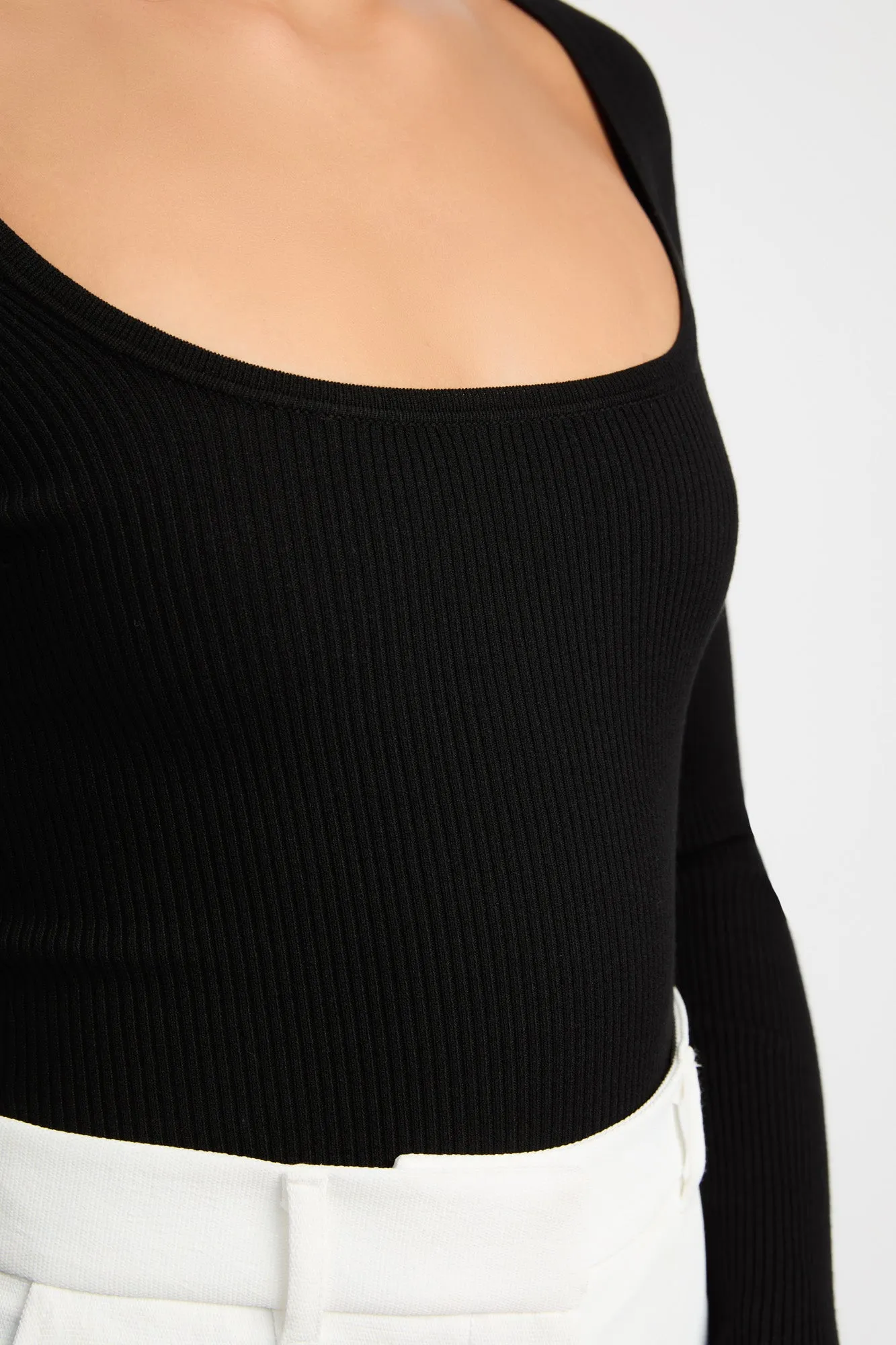 Lola Scoop Long Sleeve Top sold by Kookai product image thumbnail 2