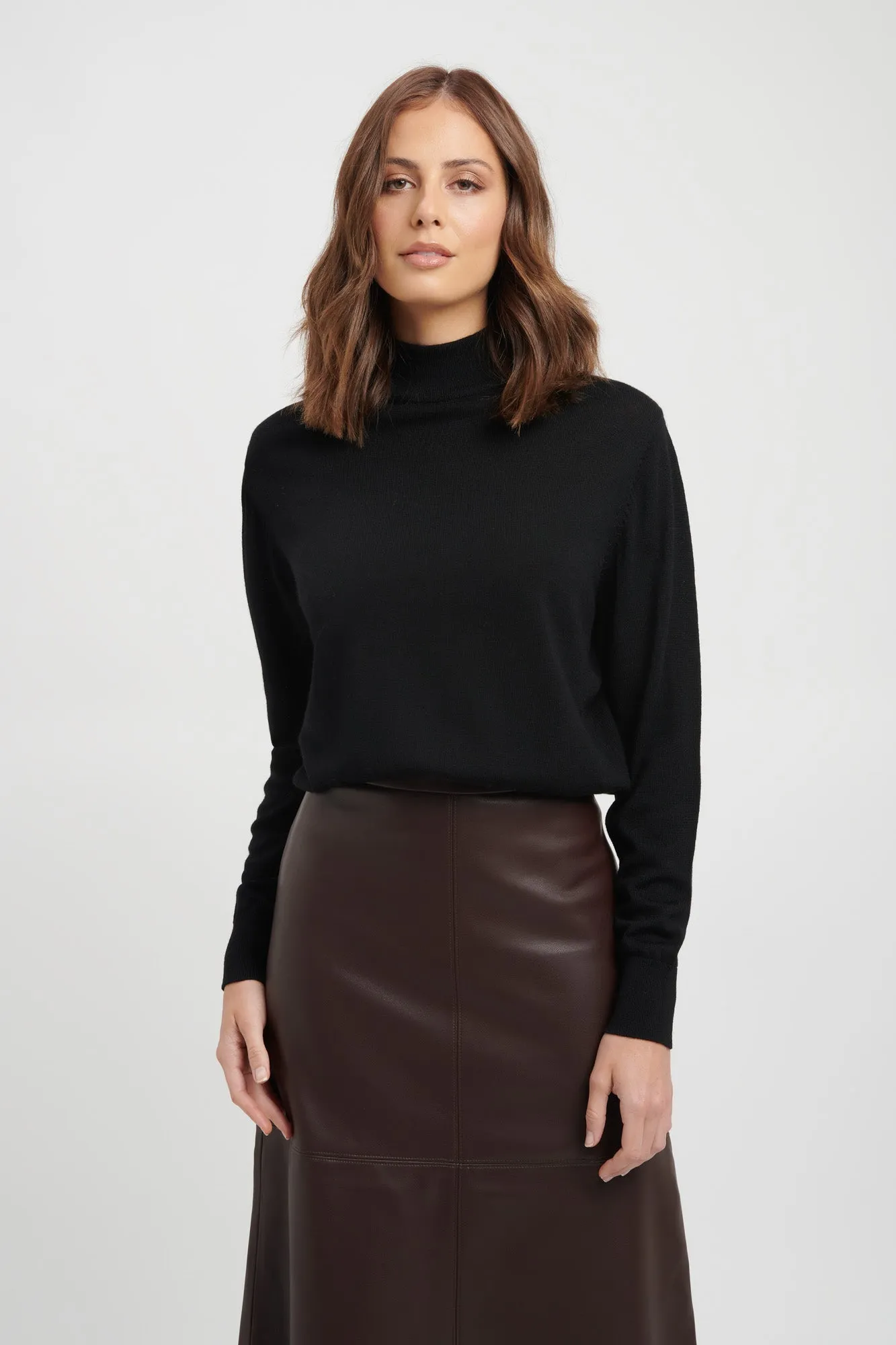 Merino Turtleneck Jumper sold by Kookai