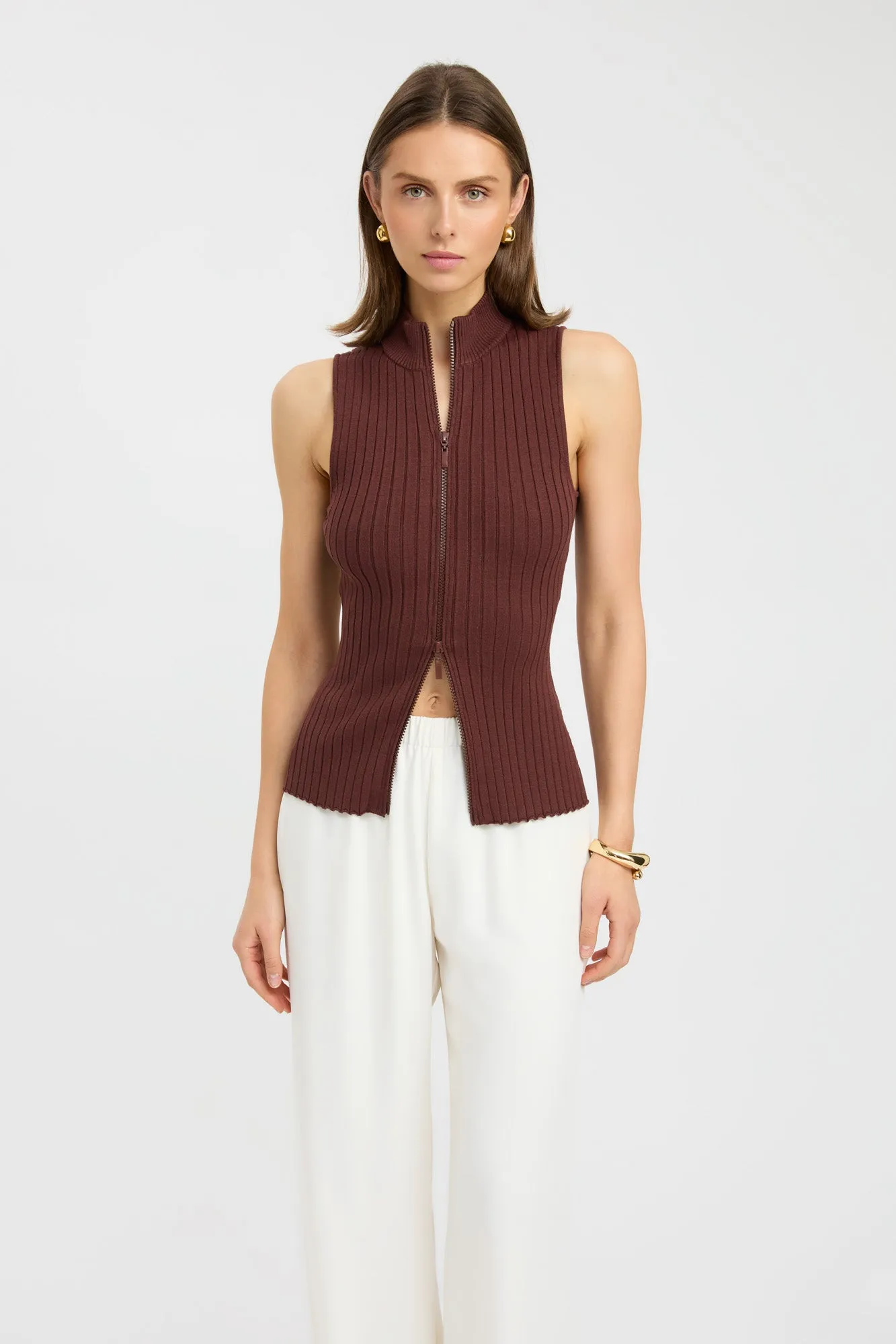 River Sleeveless Top sold by Kookai product image thumbnail 2