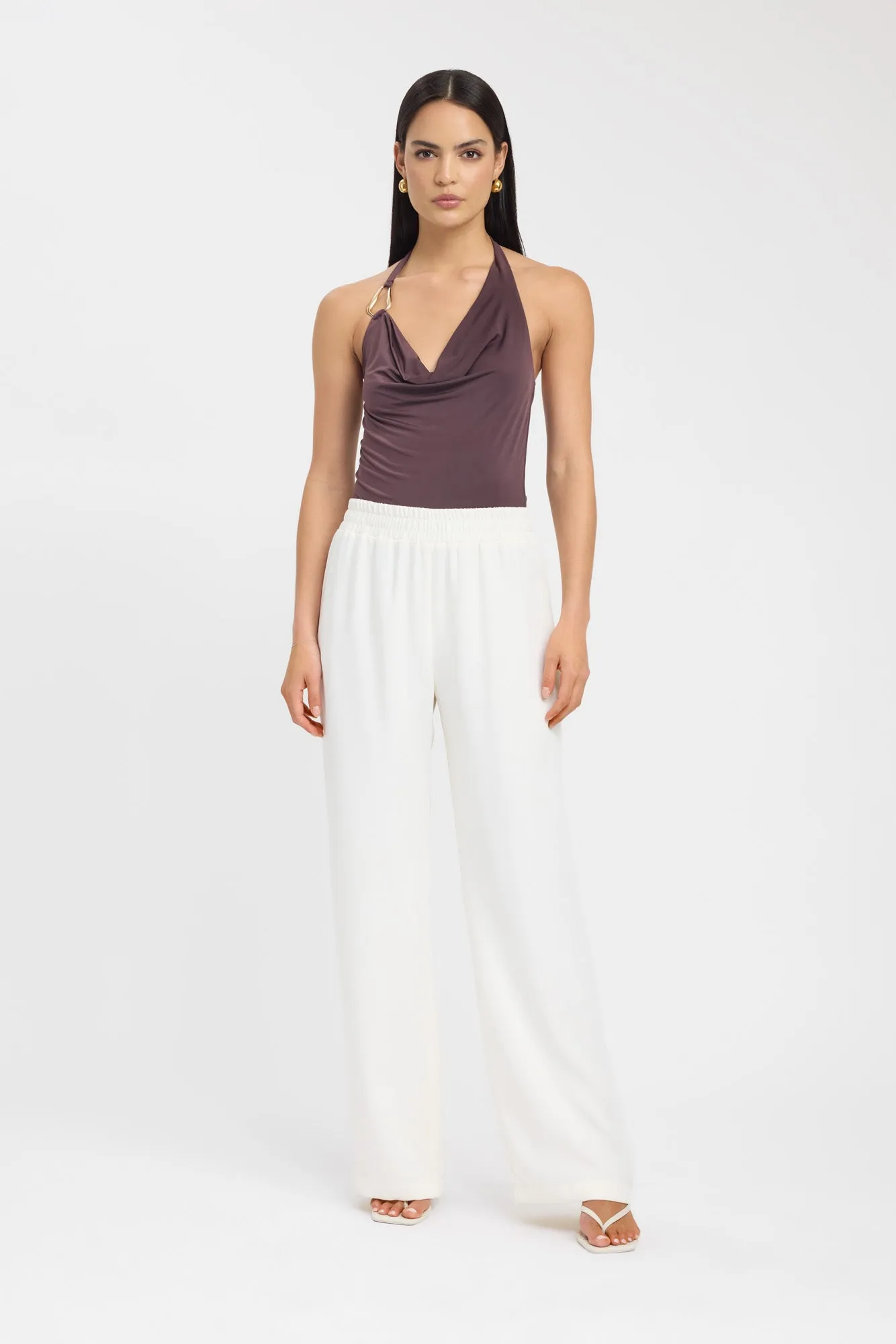 Char Cowl Top sold by Kookai