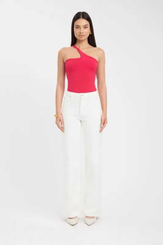 Zaya One Shoulder Top sold by Kookai