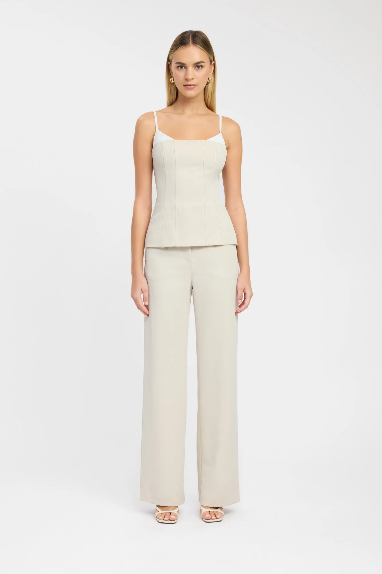 Ariel Contrast Top sold by Kookai