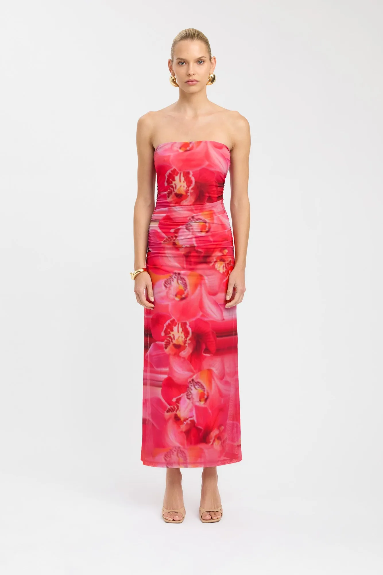 Rae Strapless Dress sold by Kookai