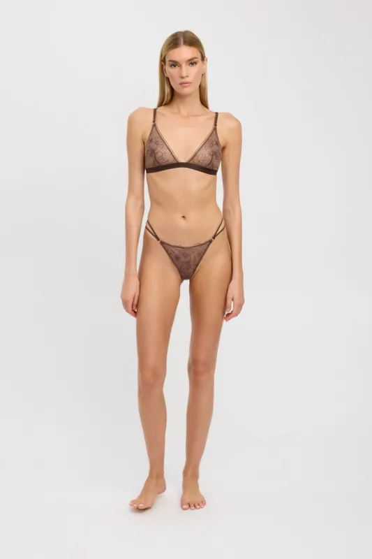 Elodie Embroidered G-String sold by Kookai