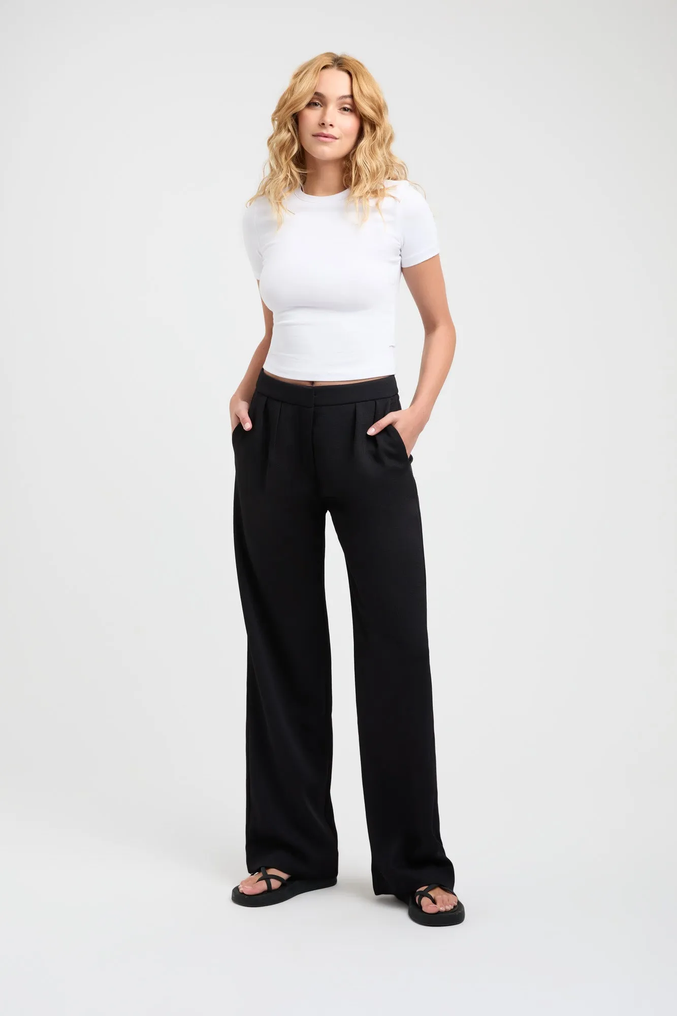 Oyster Low Rise Pant Parallel