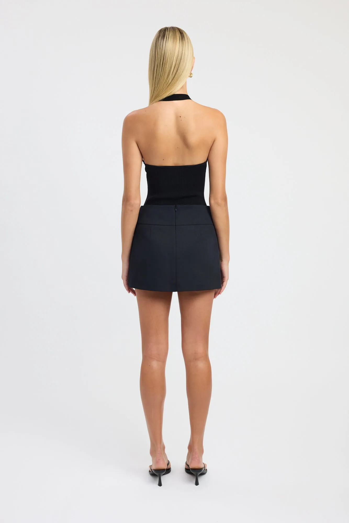 Ariel Double Belt Mini Skirt sold by Kookai product image thumbnail 3