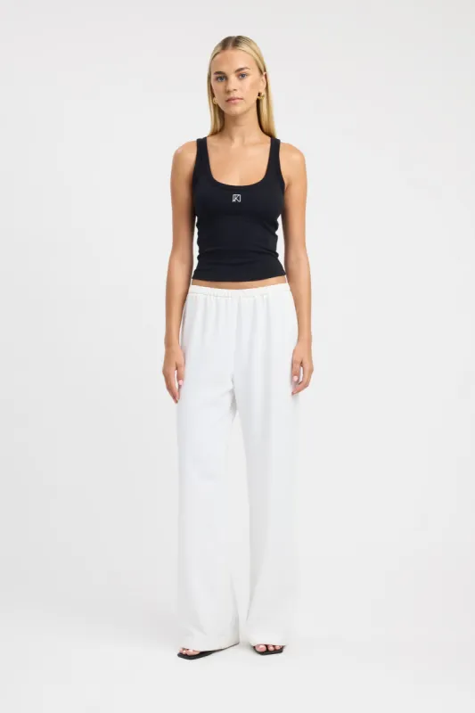 Monogram Scoop Tank sold by Kookai