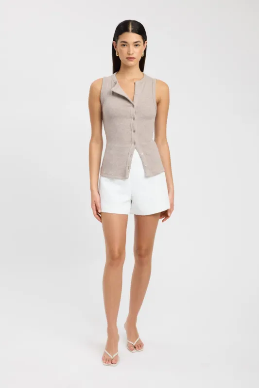 Bec Button Tank sold by Kookai