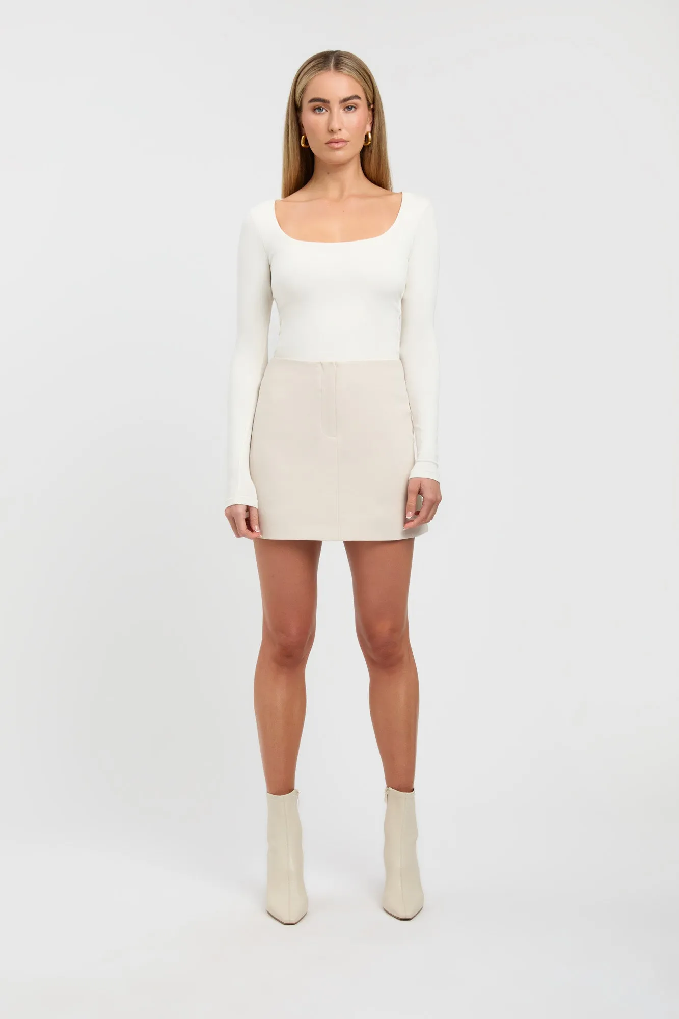 Lux Low Mini Skirt sold by Kookai