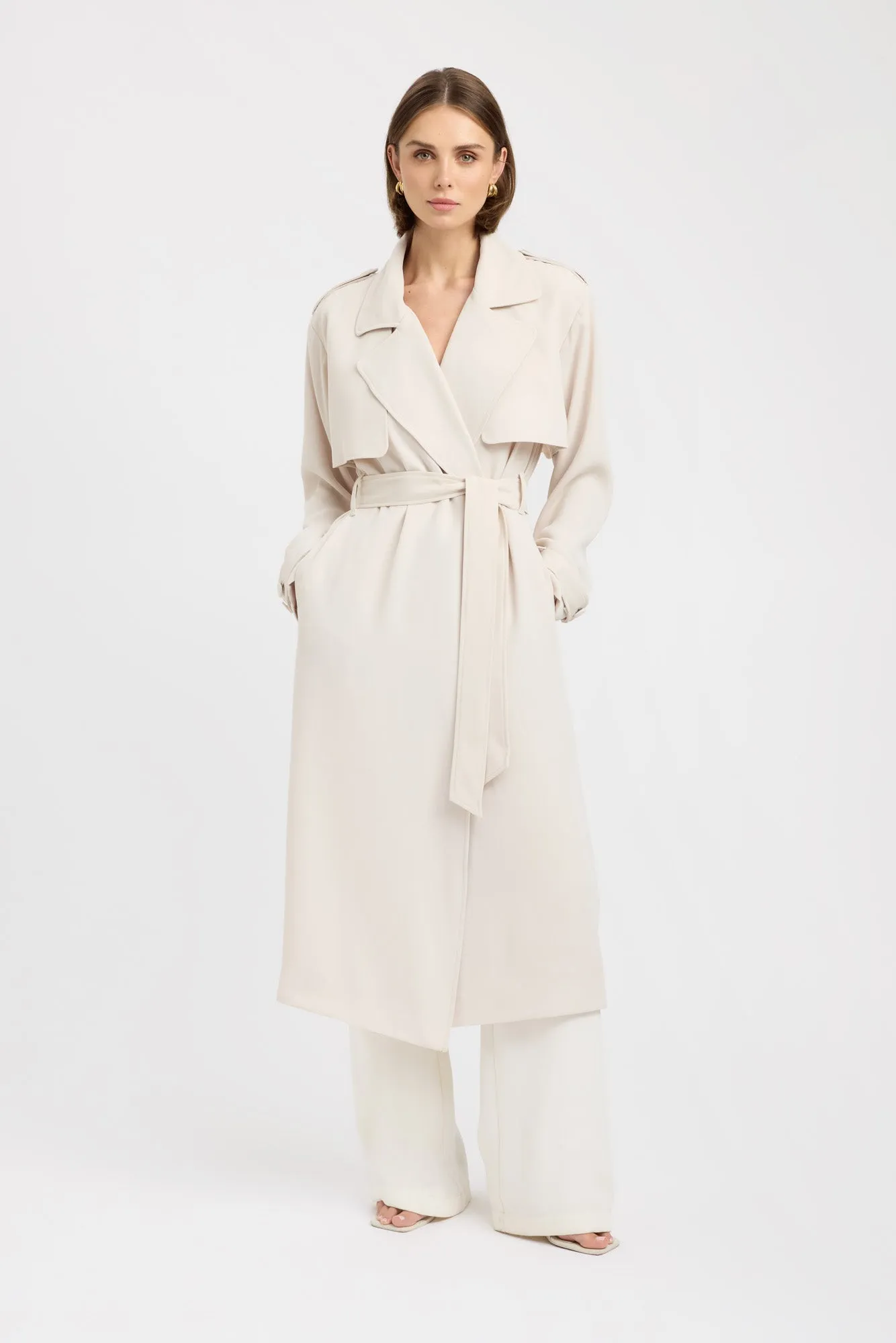Serge Trench Coat sold by Kookai product image thumbnail 3