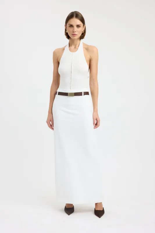 Ariel Low Rise Maxi Skirt made by Kookai