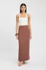 Oyster Midi Skirt sold by Kookai