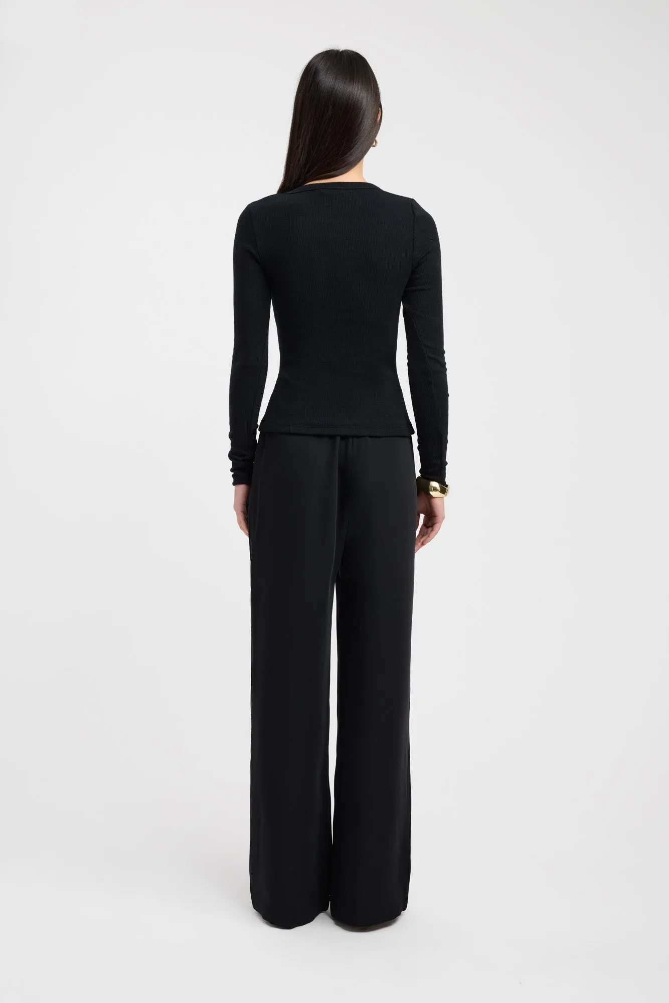 Bec Button Long Sleeve Top sold by Kookai product image thumbnail 3