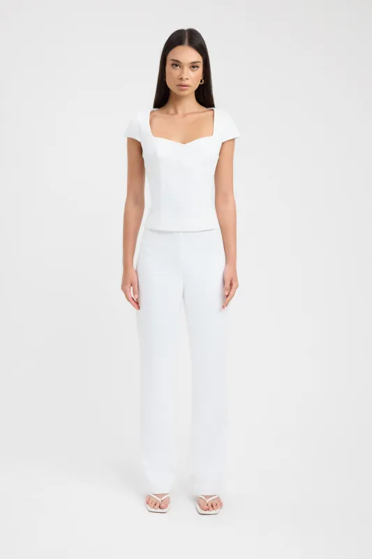 Oyster Short Sleeve Top sold by Kookai