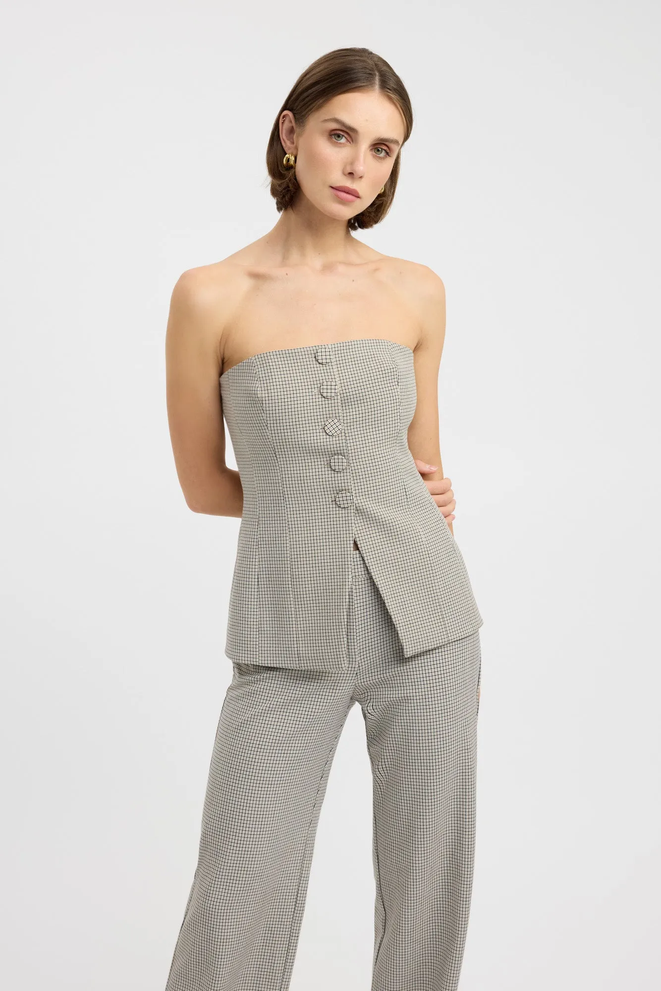 Denver Strapless Button Top sold by Kookai product image thumbnail 2