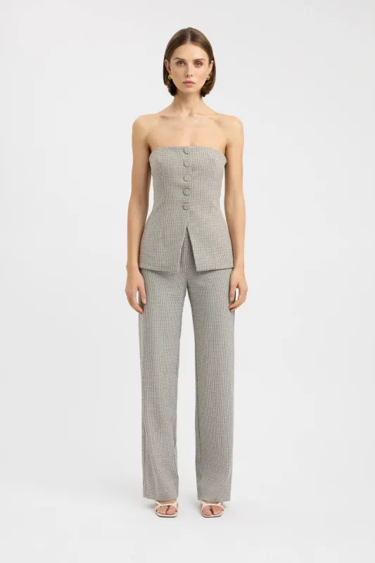 Denver Strapless Button Top made by Kookai