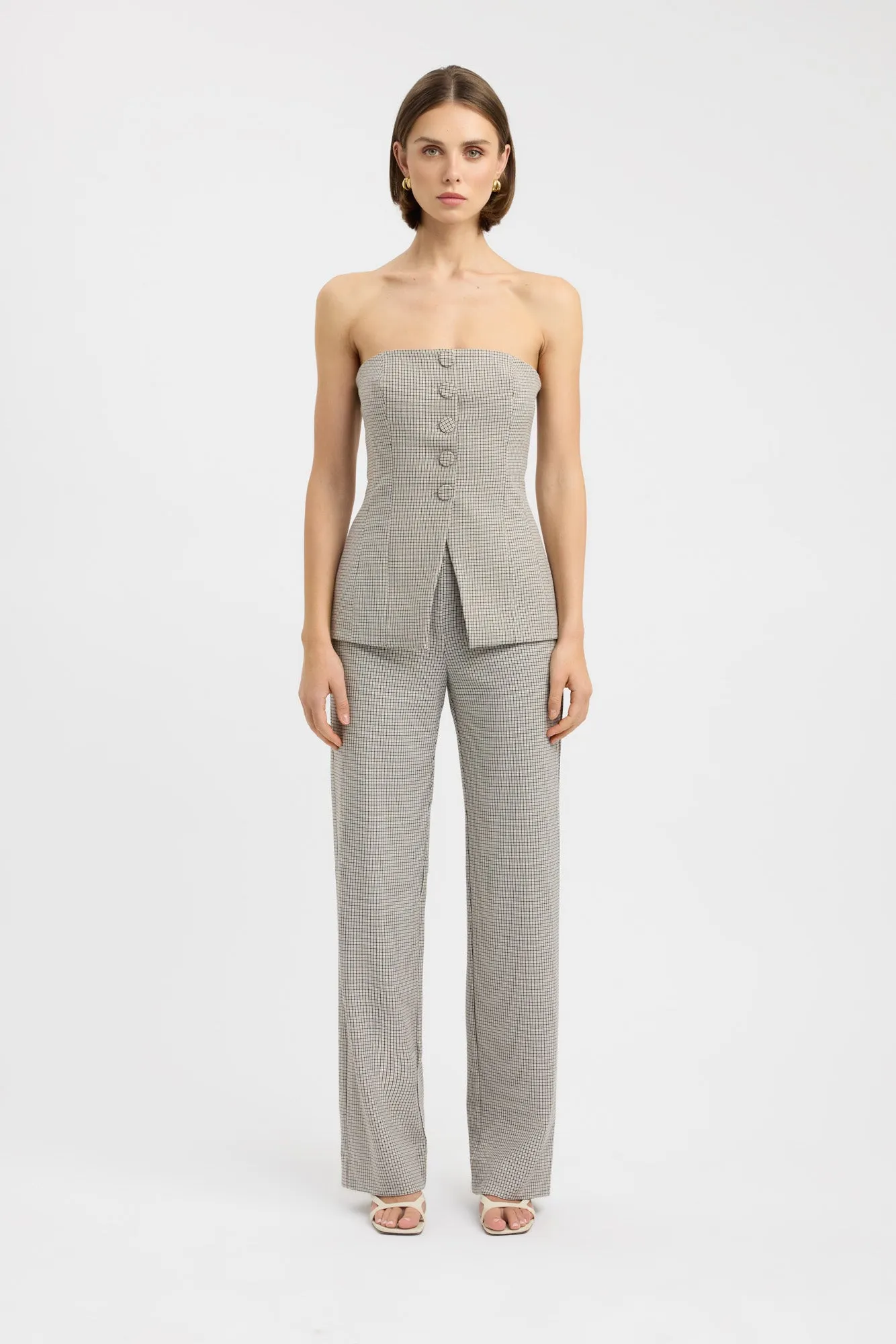 Denver Strapless Button Top sold by Kookai