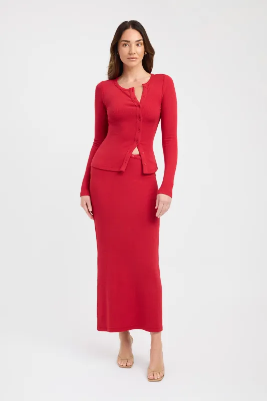 Bec Button Long Sleeve Top sold by Kookai