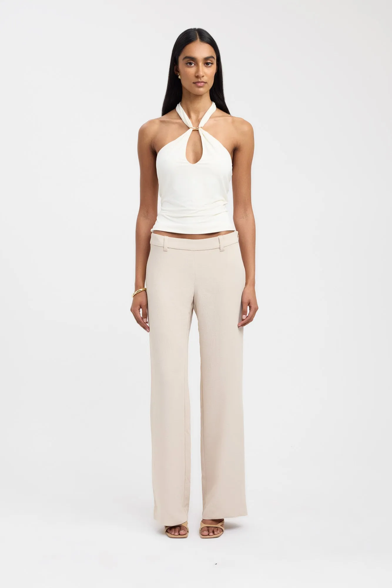 Oyster Core Low Rise Pant sold by Kookai