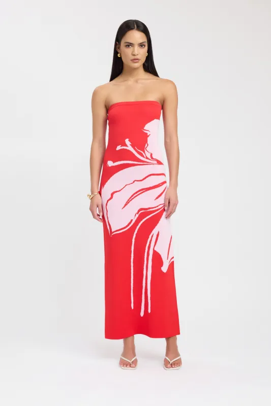 Aloha Strapless Dress sold by Kookai