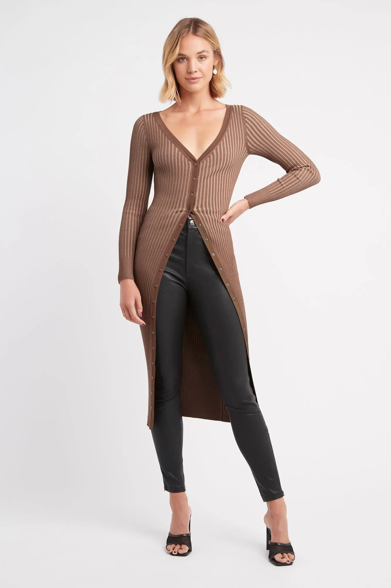 Sadie Button Midi Dress sold by Kookai product image thumbnail 2