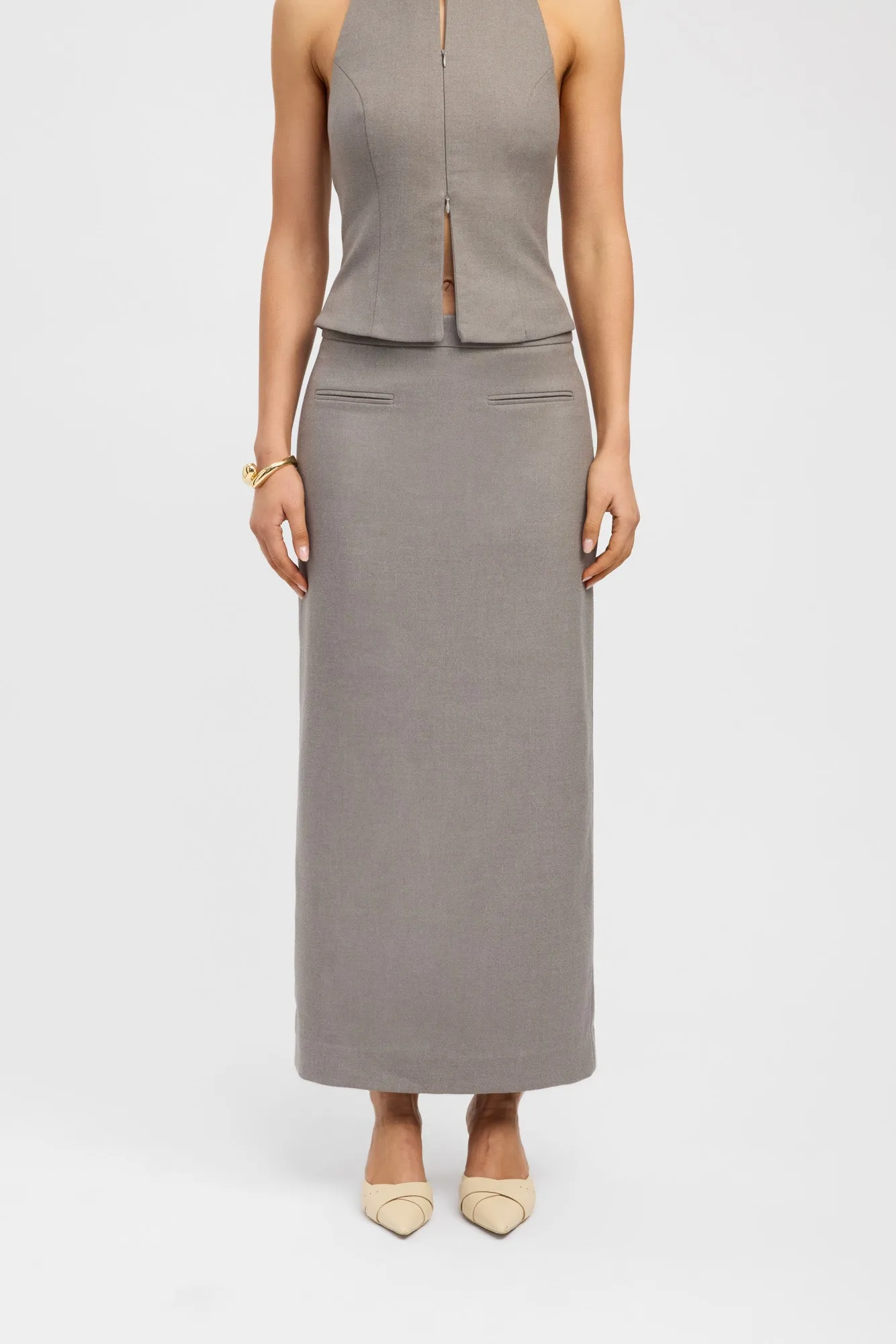 Raine Core Midi Skirt sold by Kookai product image thumbnail 2