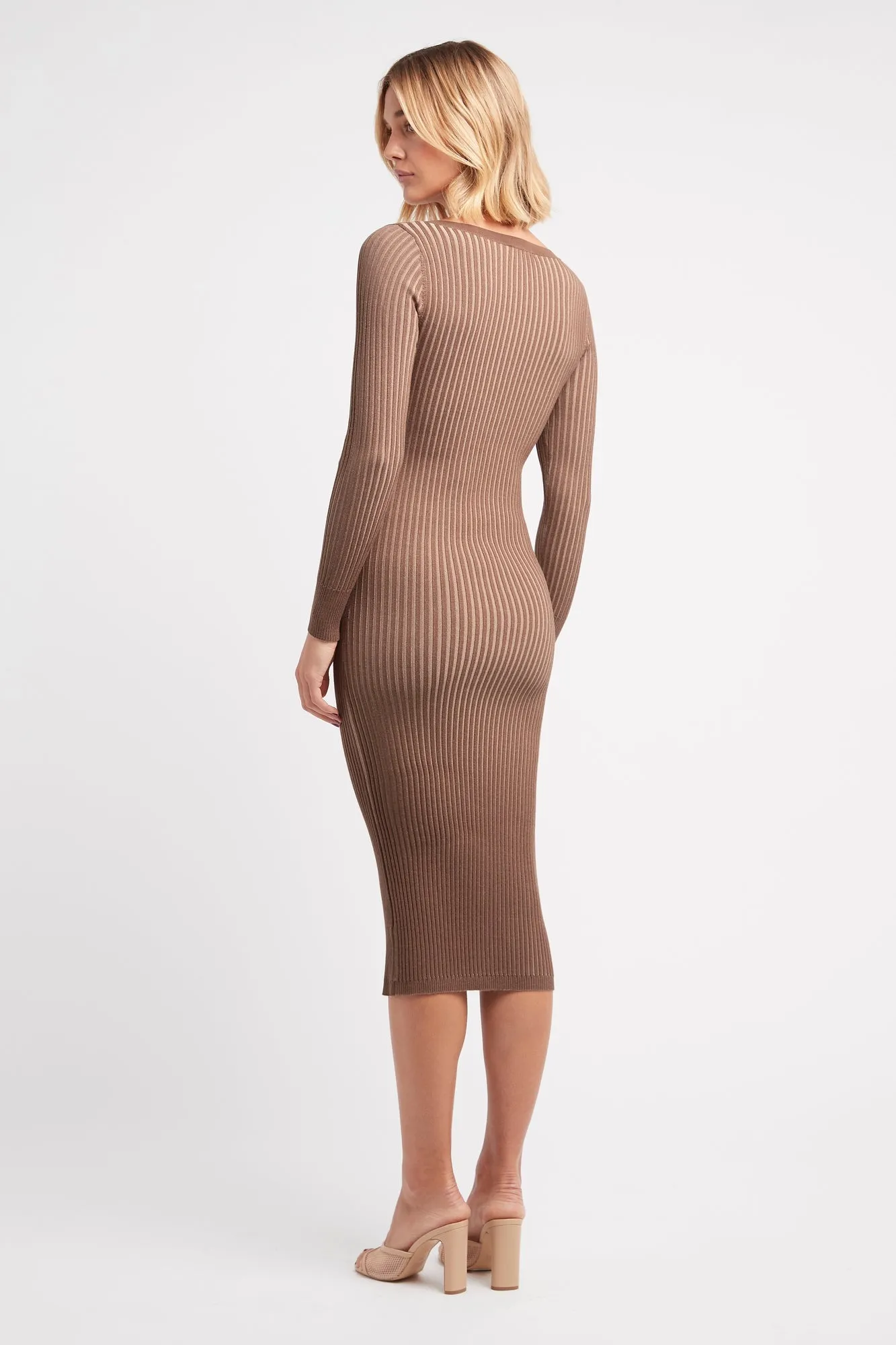 Sadie Button Midi Dress sold by Kookai product image thumbnail 4