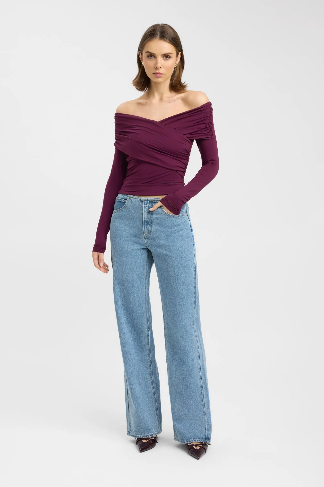 Kalia Long Sleeve Top sold by Kookai