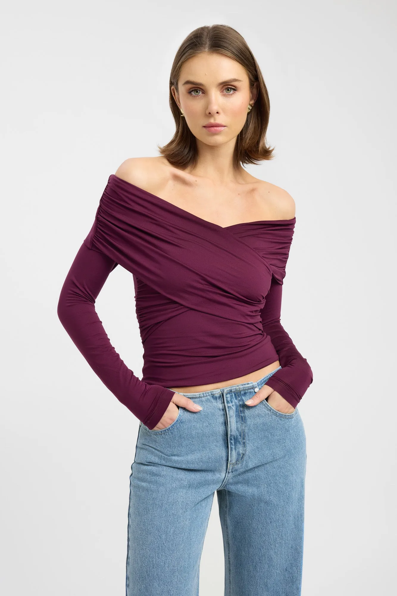 Kalia Long Sleeve Top sold by Kookai product image thumbnail 2