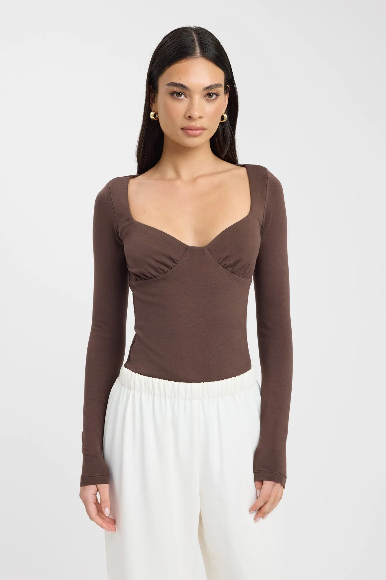 Lainey Long Sleeve Top sold by Kookai product image thumbnail 2