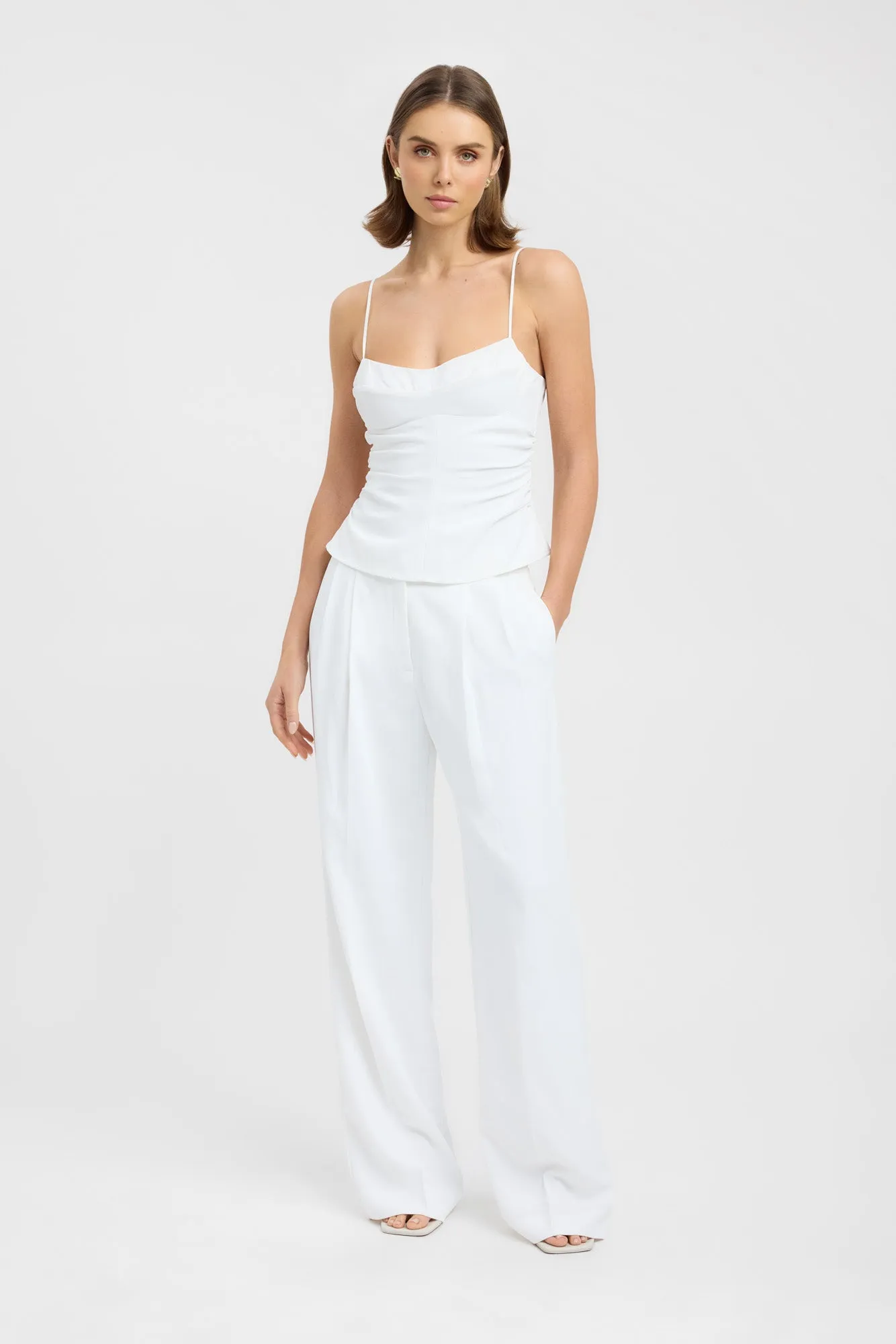 Opal Cinch Top sold by Kookai