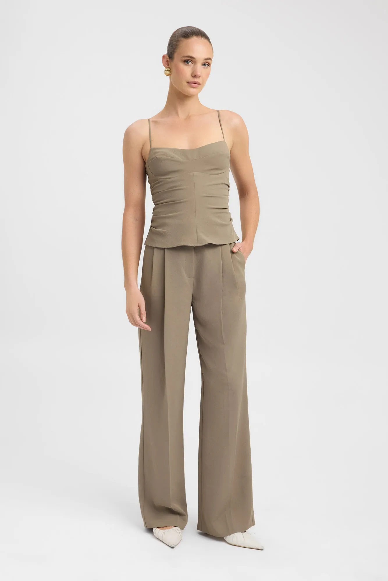 Opal Cinch Top sold by Kookai