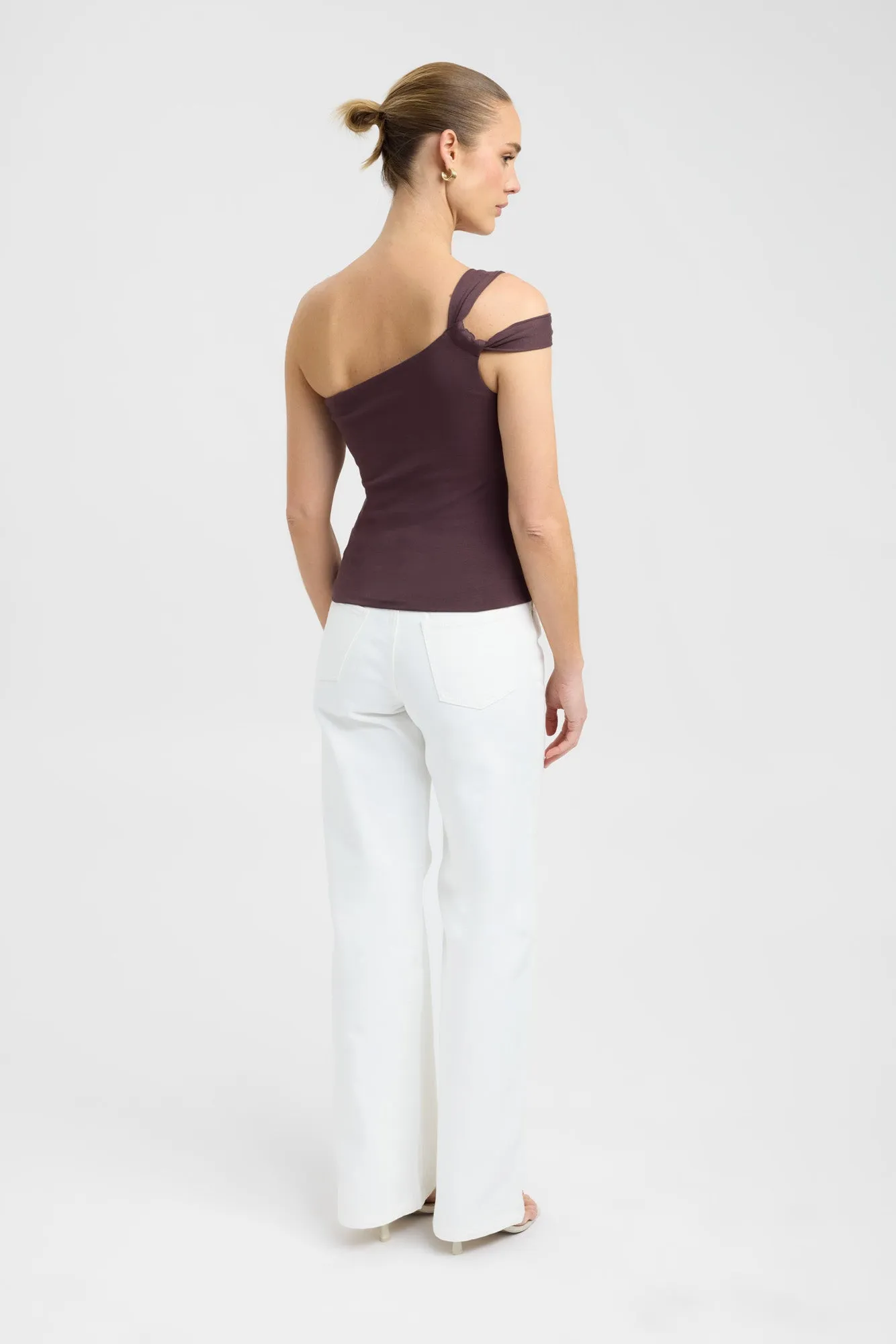 Luna One Shoulder Top sold by Kookai product image thumbnail 3