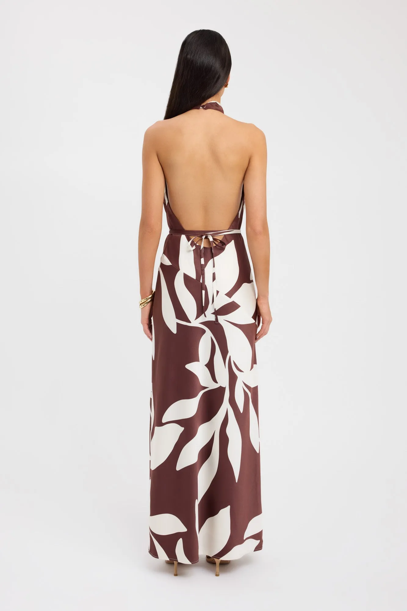 Wynnie High Cowl Maxi Dress sold by Kookai product image thumbnail 3