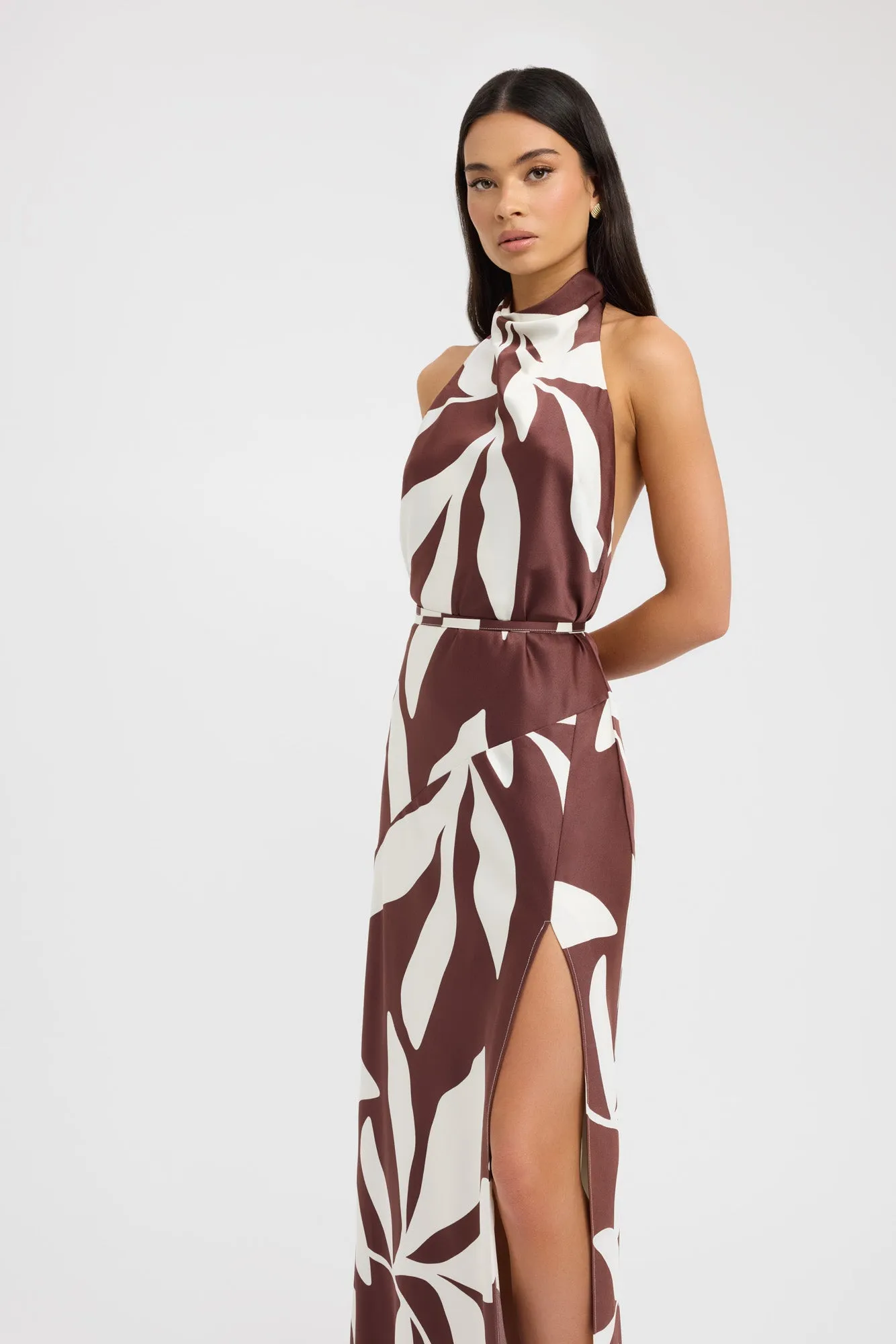 Wynnie High Cowl Maxi Dress sold by Kookai product image thumbnail 2