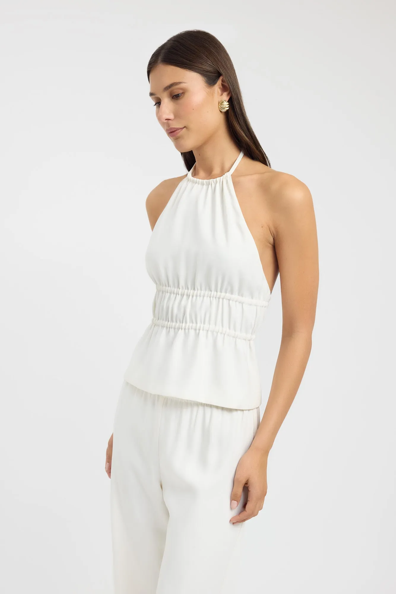 Maria Gathered Halter Top sold by Kookai product image thumbnail 2