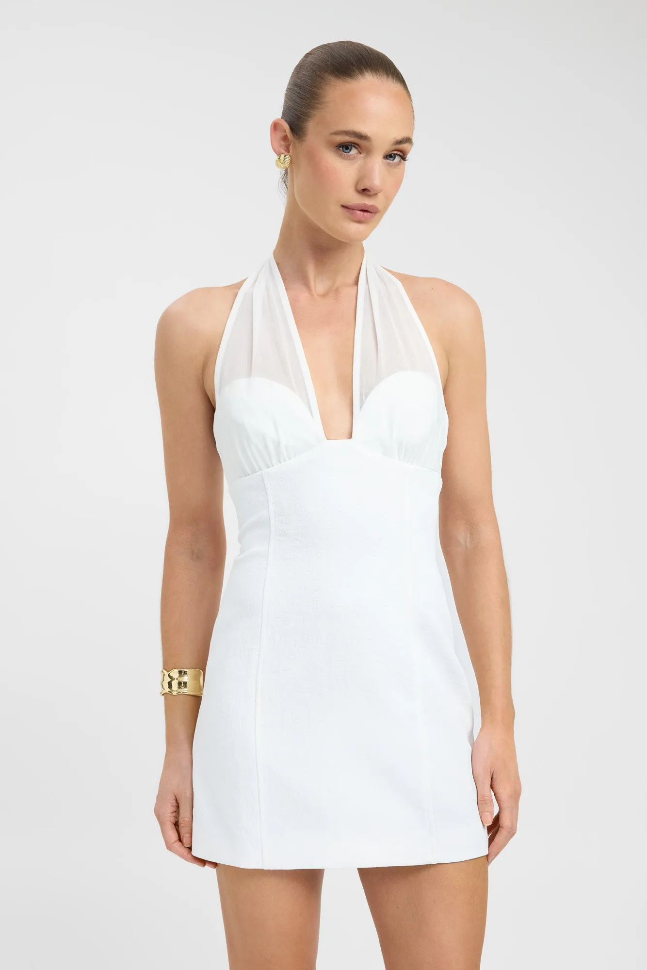 Oyster Mesh Mini Dress sold by Kookai product image thumbnail 2