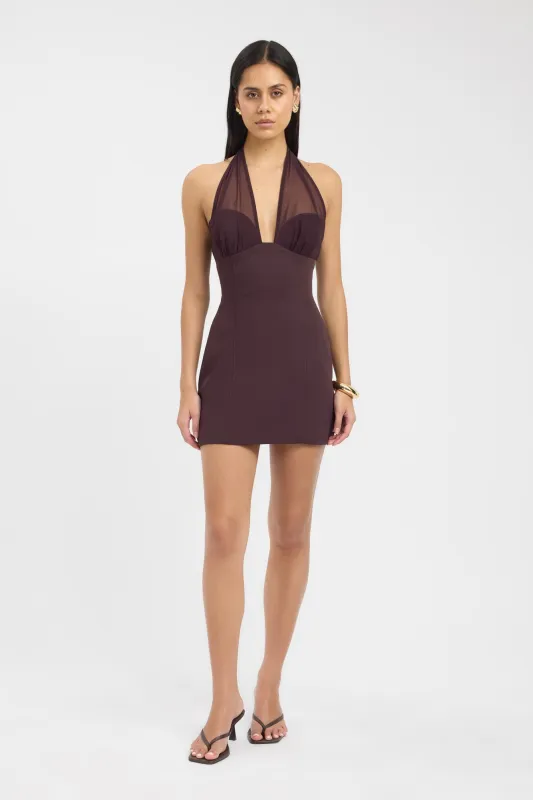 Oyster Mesh Mini Dress sold by Kookai