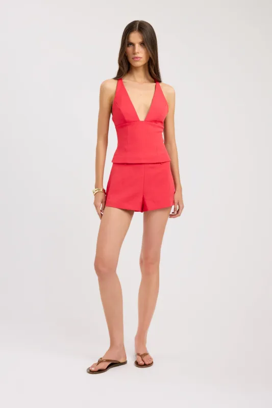 Ariel Cross Back Top sold by Kookai