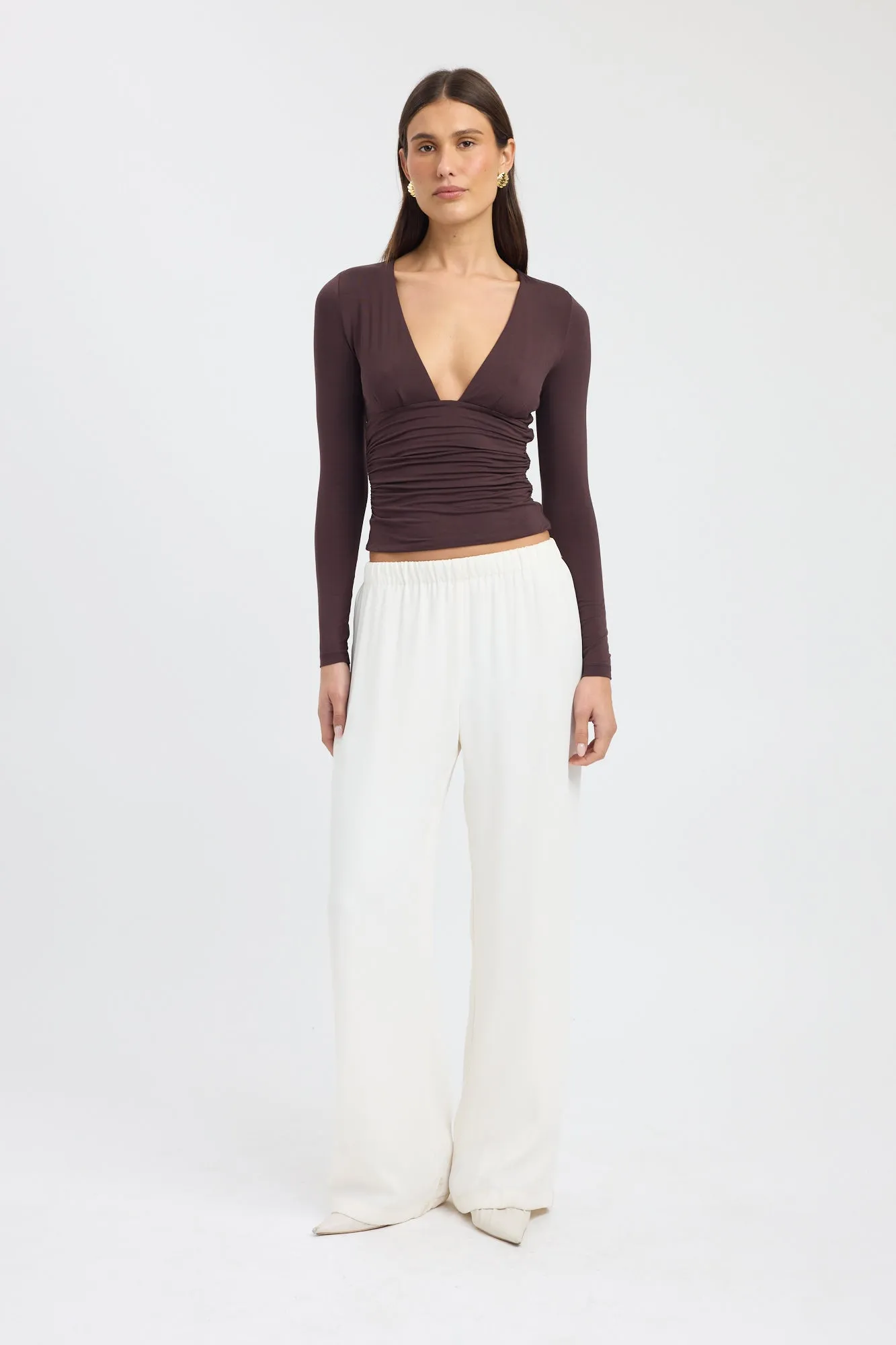 Solis Long Sleeve Top sold by Kookai product image thumbnail 4