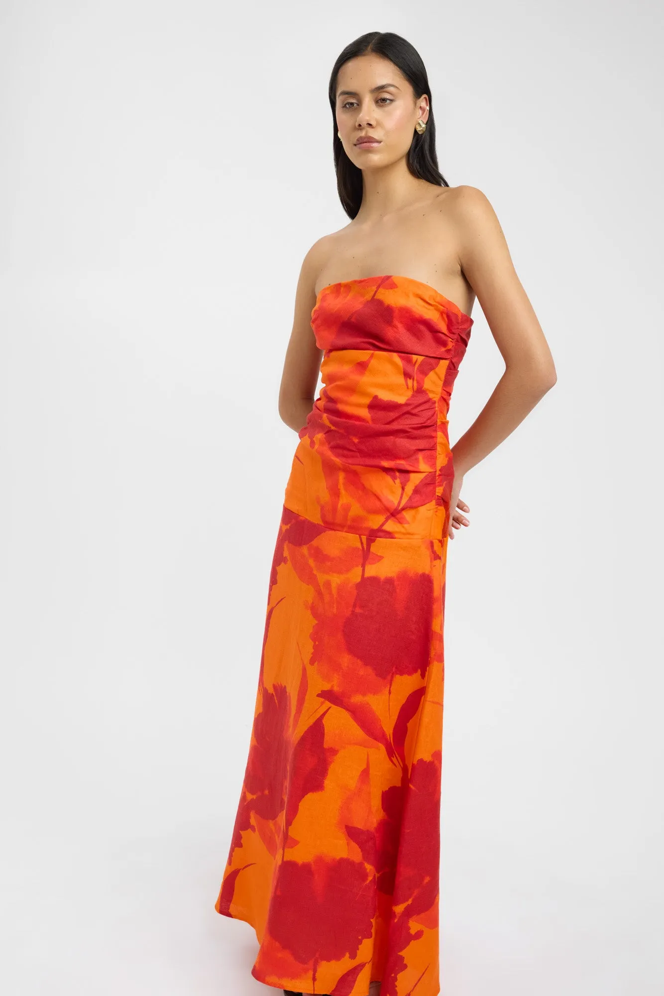 Kaia Strapless Maxi Dress sold by Kookai product image thumbnail 2