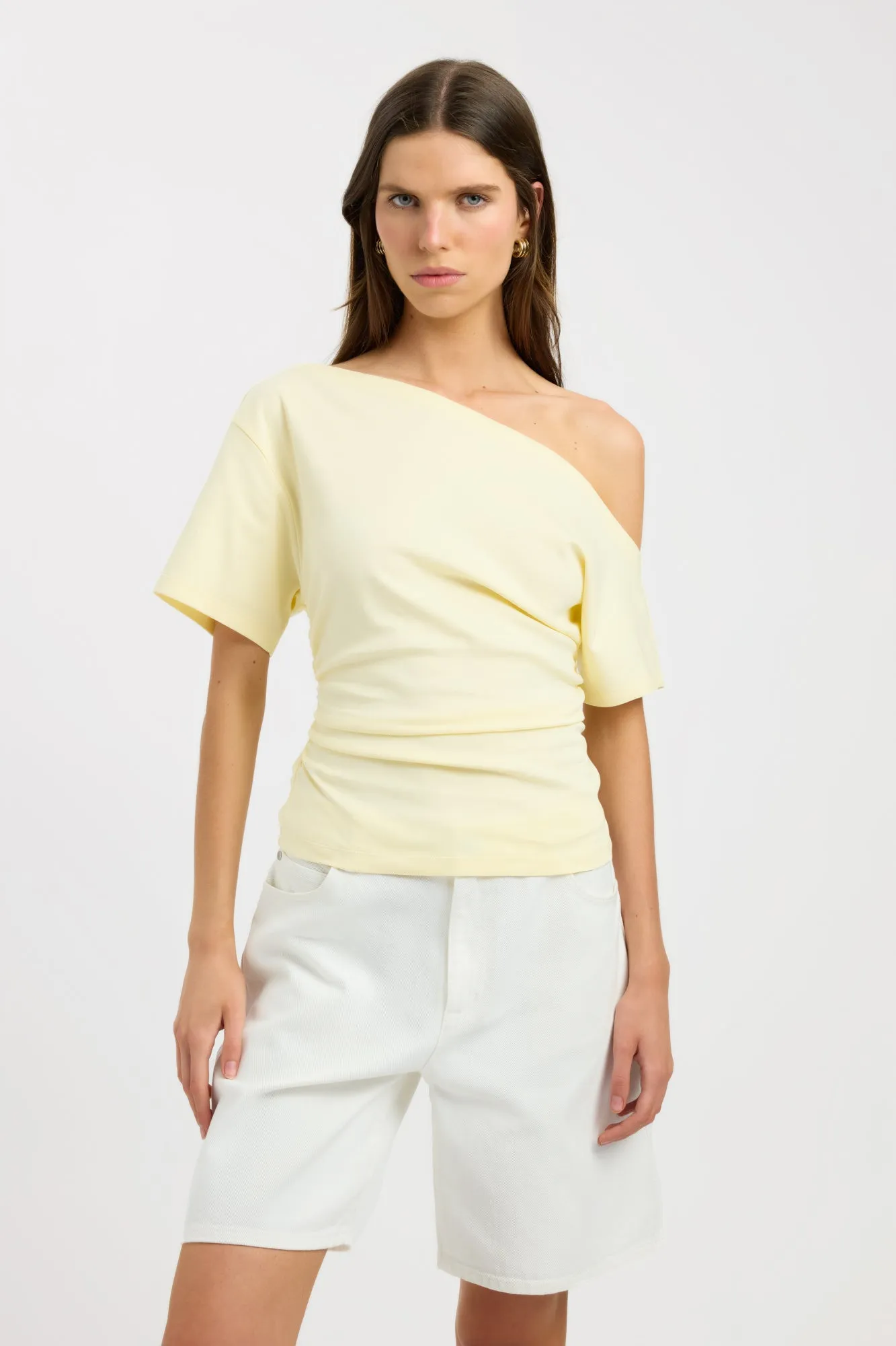 Nova Off Shoulder Tee sold by Kookai product image thumbnail 2