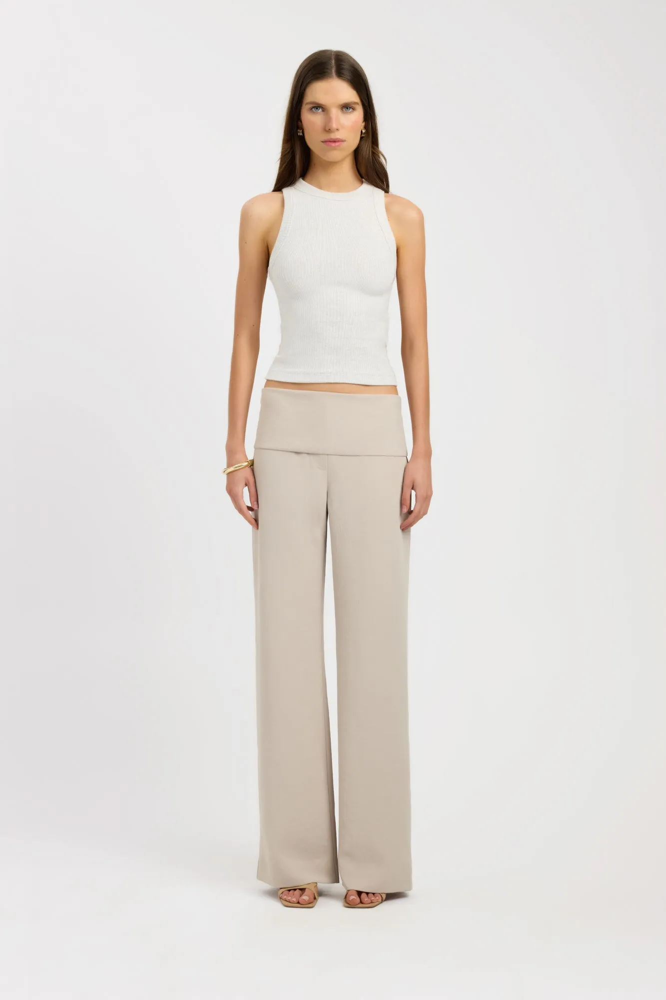 Monogram Racer Tank sold by Kookai